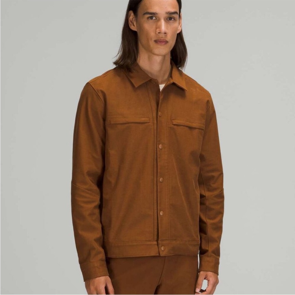 Lululemon City Excursion Jacket Canvas Copper Bro… - image 1